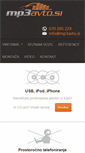 Mobile Screenshot of mp3avto.si